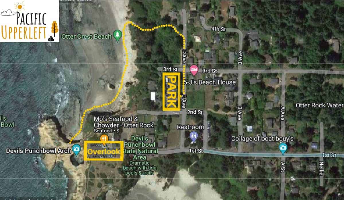 Guide To The Devil's Punchbowl Hike In Oregon (With Map)